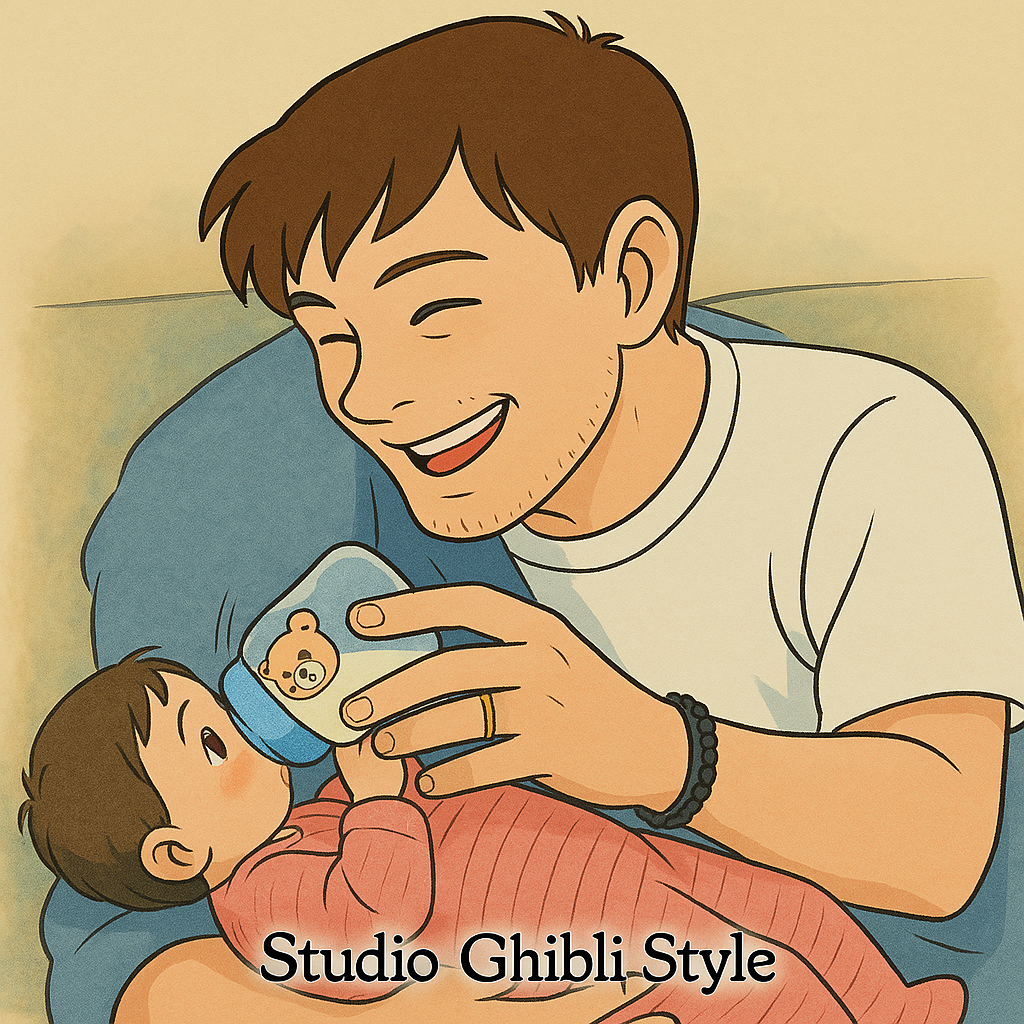 Studio Ghibli style sample